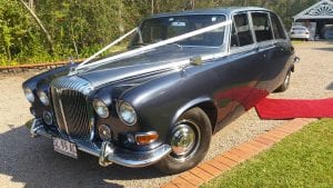 Classic Daimler DS 420 Wedding car